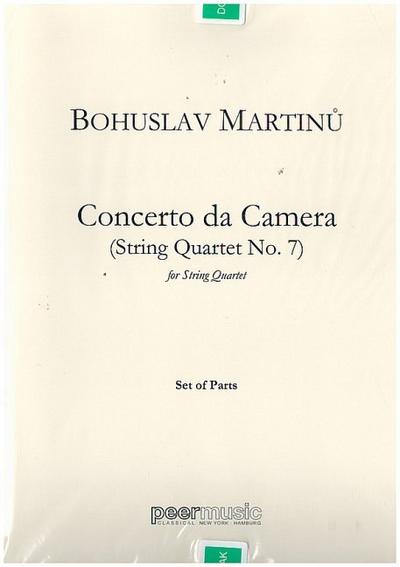 Concerto da Camera (String Quartet No.7)for string quartet