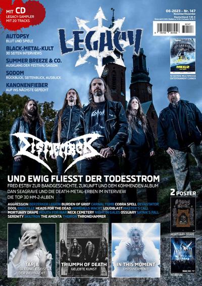 LEGACY MAGAZIN: THE VOICE FROM THE DARKSIDE Ausgabe #147