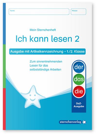Ich kann lesen 2 Ausgabe mit Artikelkennzeichnung 1. und 2. Klasse 