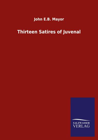 Thirteen Satires of Juvenal