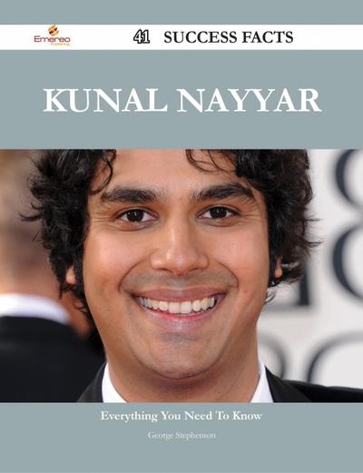 Kunal Nayyar 41 Success Facts - Everything you need to know about Kunal Nayyar