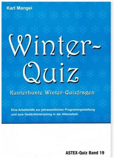 Winter-Quiz - Kunterbunte Winter-Quizfragen