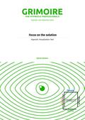Focus on the solution