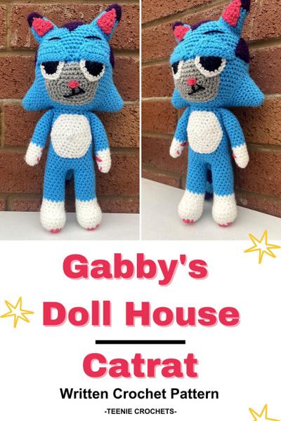 Gabby’s Doll House Catrat - Written Crochet Pattern