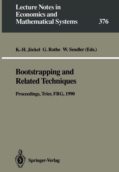 Bootstrapping and Related Techniques