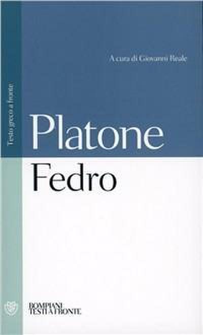 Fedro. Testo greco a fronte