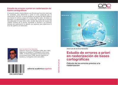 Estudio de errores a priori en rasterización de bases cartográficas