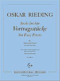 6 leichte Vortragsstücke(1. Lage) für Violine und Klavier
