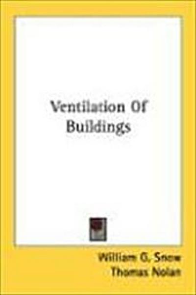 Ventilation Of Buildings