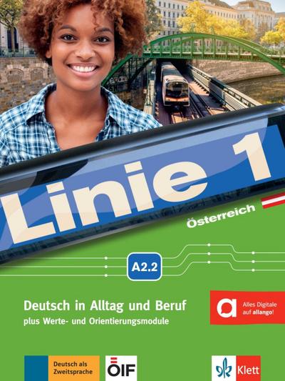 Linie 1 - Kurs- und Übungsbuch A2.2, m. DVD-ROM