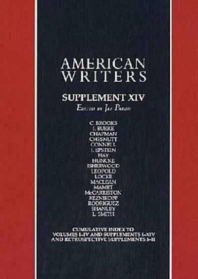 American Writers, Supplement XIV