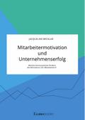 Mitarbeitermotivation und Unternehmenserfolg. Welche Anreizsysteme fördern die Motivation von Mitarbeitern?
