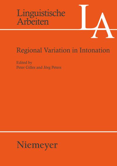 Regional Variation in Intonation