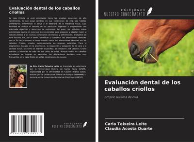 Evaluación dental de los caballos criollos