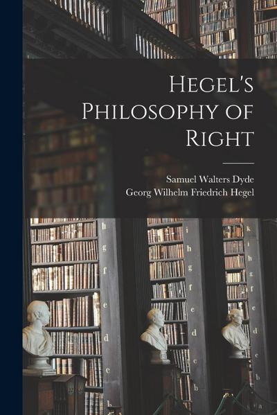 Hegel’s Philosophy of Right