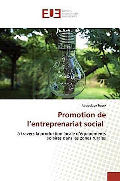 Promotion de l’entreprenariat social