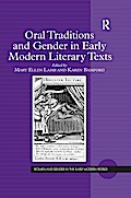 Oral Traditions and Gender in Early Modern Literary Texts