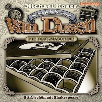 Professor van Dusen - Stirb schön mit Shakespeare, 1 Audio-CD (Neuauflage)