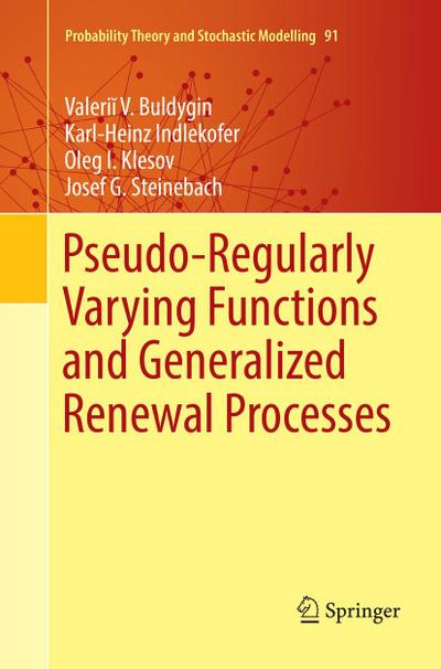 Pseudo-Regularly Varying Functions and Generalized Renewal Processes