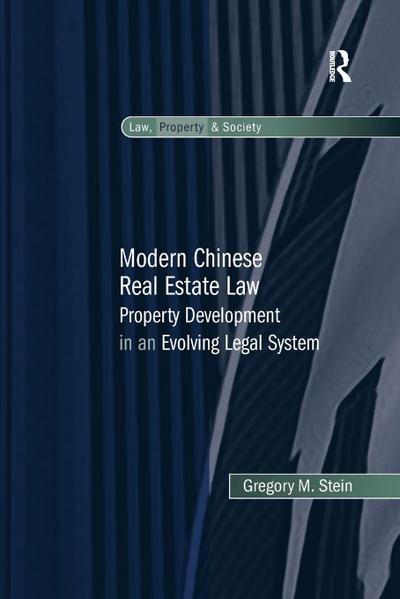 Modern Chinese Real Estate Law