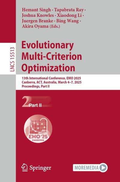 Evolutionary Multi-Criterion Optimization
