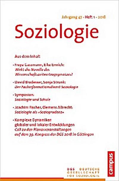 Soziologie 1/2018