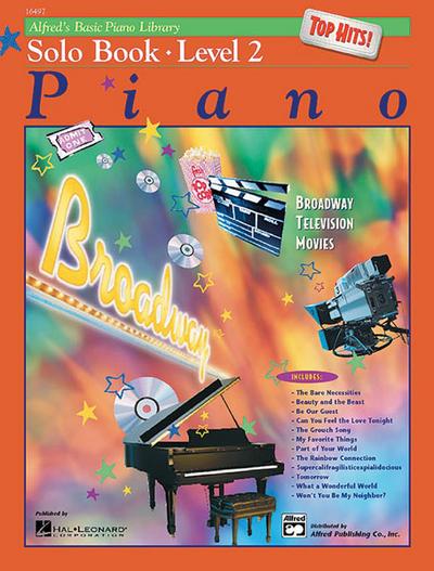 Alfred’s Basic Piano Library Top Hits Solo Book 2