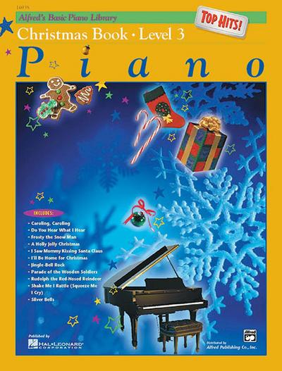Alfred’s Basic Piano Library Top Hits Christmas 3