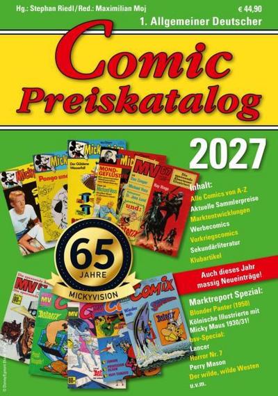 Comic Preiskatalog 2027 SC