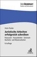 Juristische Arbeiten erfolgreich schreiben