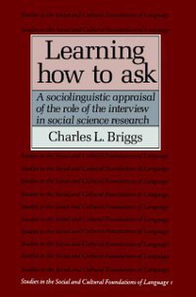 Learning How to Ask