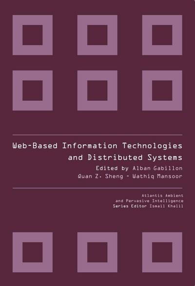 WEB-BASED INFORMATION TECHNOLOGIES AND DISTRIBUTED SYSTEMS