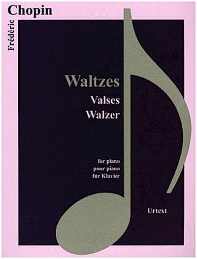 Waltzes /Valses / Walzer, für Klavier