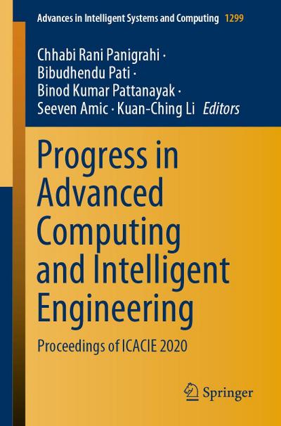 Progress in Advanced Computing and Intelligent Engineering