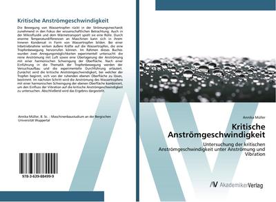 Kritische Anströmgeschwindigkeit