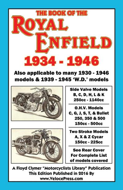 Book of the Royal Enfield 1934-1946