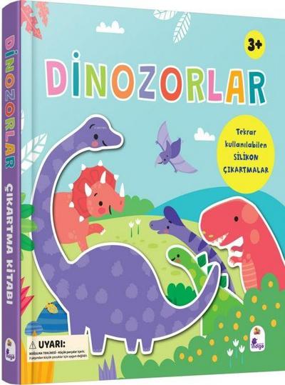 Dinozorlar - Silikon Cikartmali Ciltli