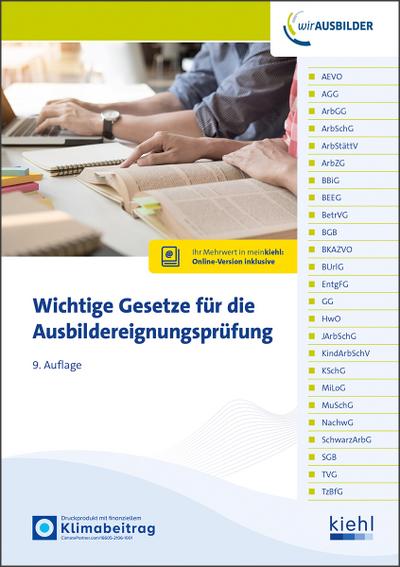 Wichtige Gesetze für die Ausbildereignungsprüfung