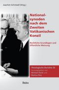 Nationalsynoden nach dem zweiten Vatikanischen Konzil