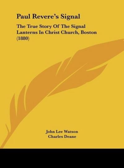 Paul Revere’s Signal