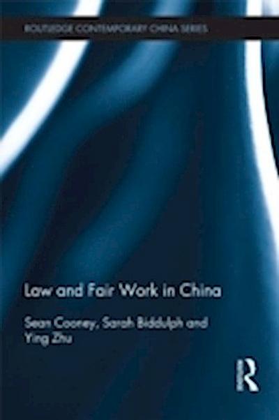 Law and Fair Work in China