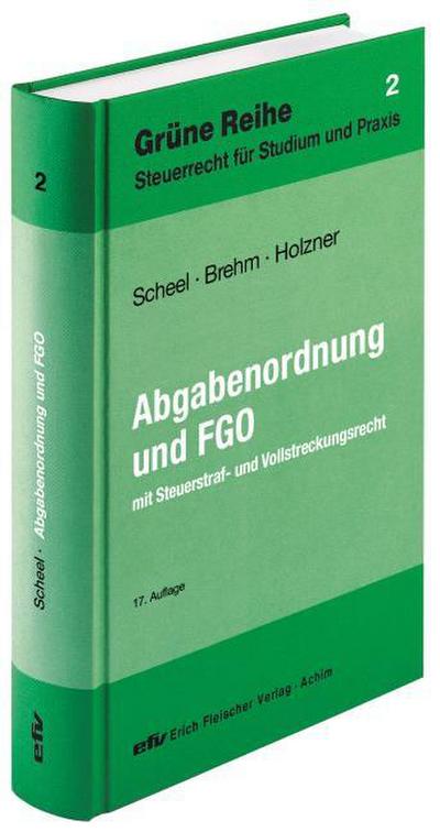 Abgabenordnung Finanzgerichtsordnung