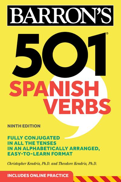 501 Spanish Verbs, Ninth Edition