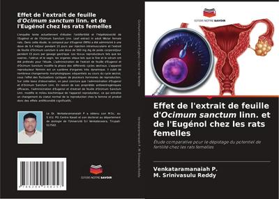 Effet de l’extrait de feuille d’Ocimum sanctum linn. et de l’Eugénol chez les rats femelles