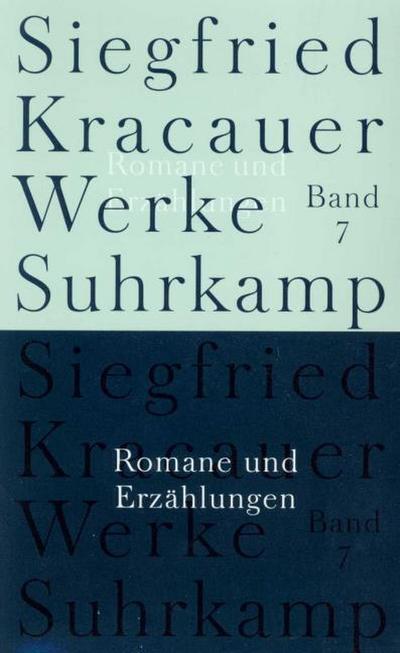 Werke Romane und Erzählungen