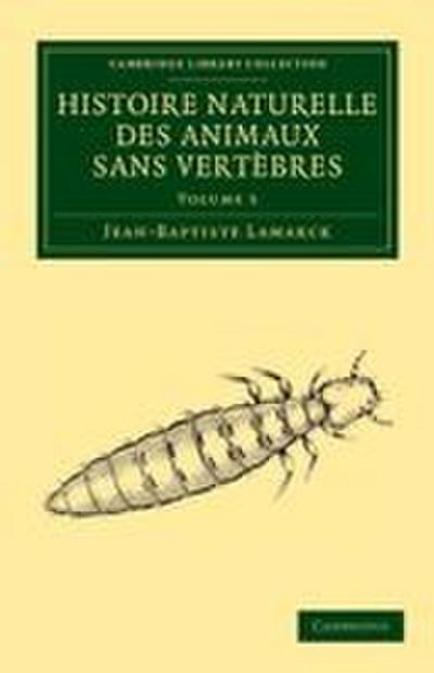 Histoire Naturelle Des Animaux Sans Vertebres