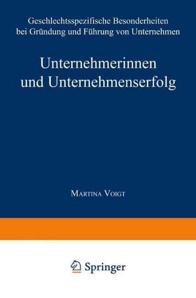 Unternehmerinnen und Unternehmenserfolg