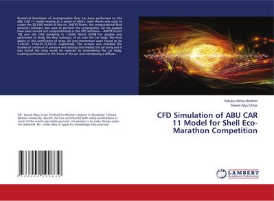 CFD Simulation of ABU CAR 11 Model for Shell Eco-Marathon Competition