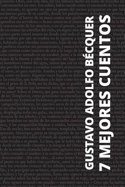 7 mejores cuentos - Gustavo Adolfo Bécquer