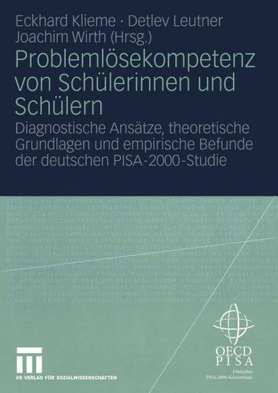 Problemlösekompetenzen von Schülerinnen und Schülern